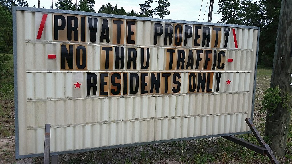 New addition to help reduce non-property owner traffic